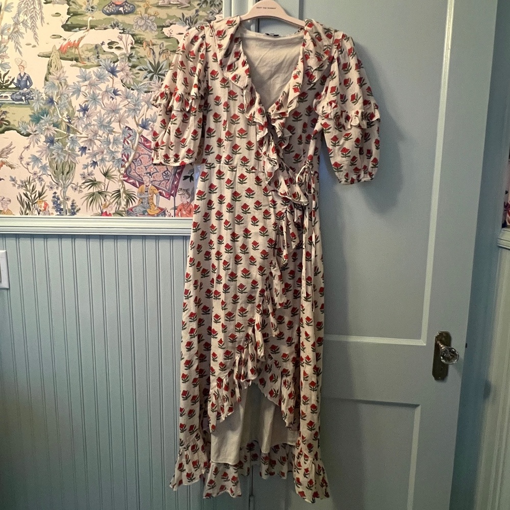 Rhode Floral Wrap Dress